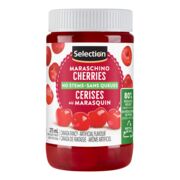 Cerise au marasquin sans queues