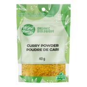 Poudre cari biologique en sachet