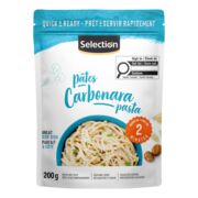 Pâtes d'accompagnement carbonara