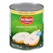 Poires en moitiés dans l'eau sans sucre ajouté