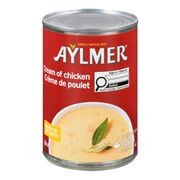 Soupe à la crème de poulet condensée