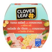 Salade de thon avec couscous et huile d'olive