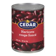 Haricots rouge foncé