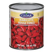 Haricots rouge foncé