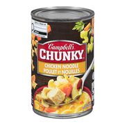 Soupe au poulet et nouilles prête-à-servir