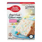 Mélange à gâteau des anges confetti