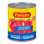 Tomates pelées broyées sans sel ajouté
