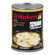 Soupe poulet et riz prête-à-servir