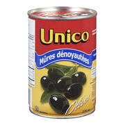 Olives mûres dénoyautées