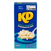 Macaroni et fromage au cheddar blanc