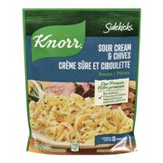 Pâtes crème sure et ciboulette