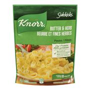 Pâtes au beurre et fines herbes