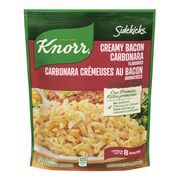 Pâtes carbonara crémeuses au bacon