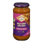 Sauce de cuisson au cari doux