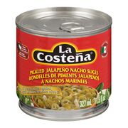 Rondelles de piments jalapeños marinées