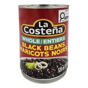 Haricots noirs entiers