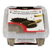 Poivre noir moulu