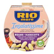 Salade de haricots et de thon pâle