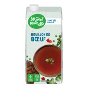 Bouillon de boeuf sans sel ajouté