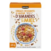 Céréales aux amandes et au miel