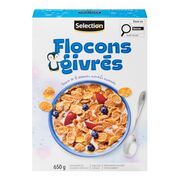 Céréales de flocons givrés