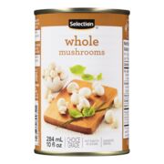 Champignons entiers