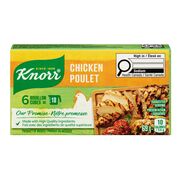 Cubes de bouillon de poulet