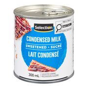 Lait condensé sucré