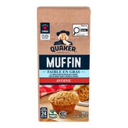 Mélange à muffins à l'avoine faible en gras