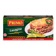 Pâtes à lasagne prêtes pour le four
