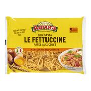 Pâtes fettuccine aux œufs