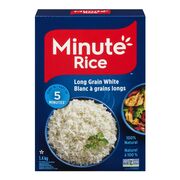 Riz blanc à grains longs précuit