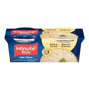 Riz instantané au beurre et sel de mer