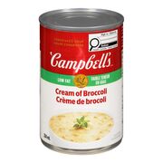 Soupe crème de brocoli condensée