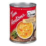 Soupe poulet et riz prête-à-servir