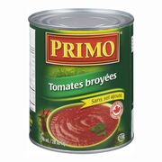 Tomates broyées sans sel ajouté