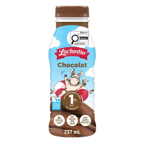 Lait au chocolat 1% m.g.