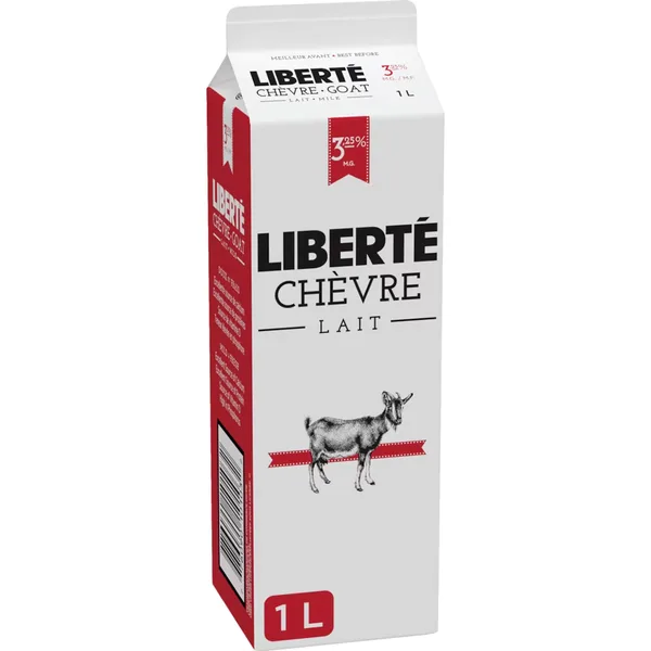 Lait de chèvre 3,25 % M.G.