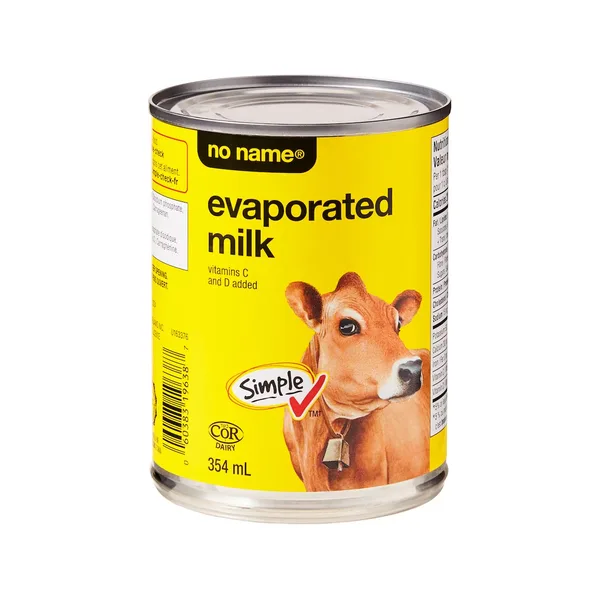 Lait évaporé