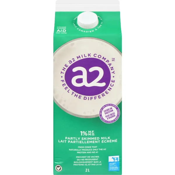 Lait partiellement écrémé 1 %