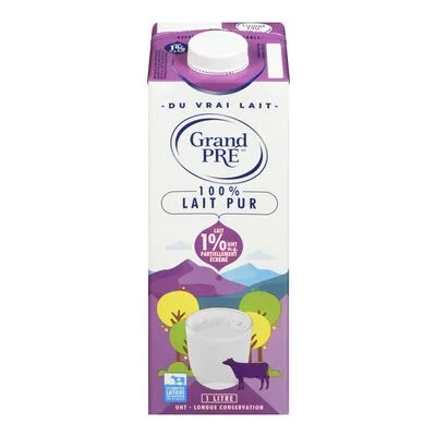 Lait UHT 1 %