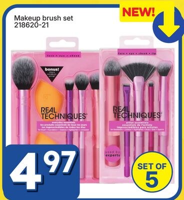 Real Techniques Makeup brush set