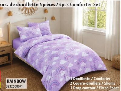 4pcs Comforter Set
