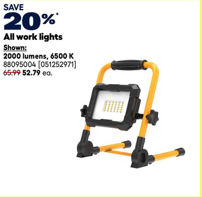 All work lights