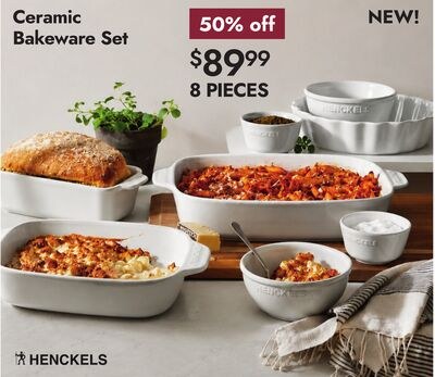 Ceramic Bakeware Set
