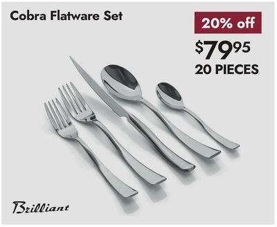 Cobra Flatware Set