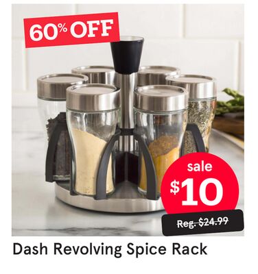 Dash Revolving Spice Rack