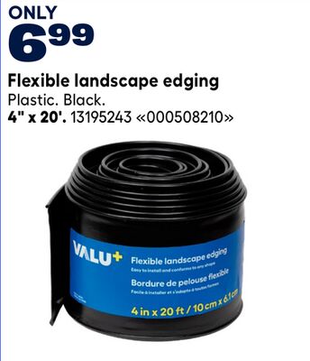 Flexible landscape edging