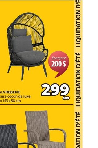 HALBREENE Chaise-cocon