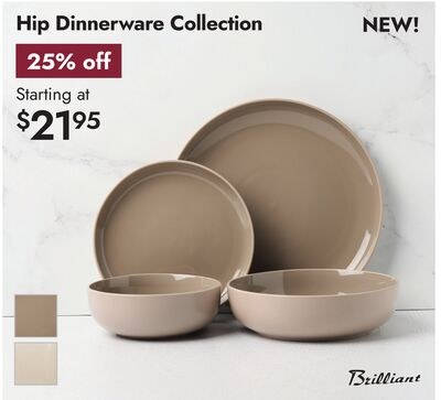 Hip Dinnerware Collection